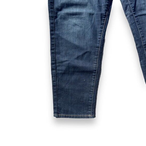 Paige Denim Medium / Dark Wash Crop Jeans Women's 31 - Picture 10 of 12